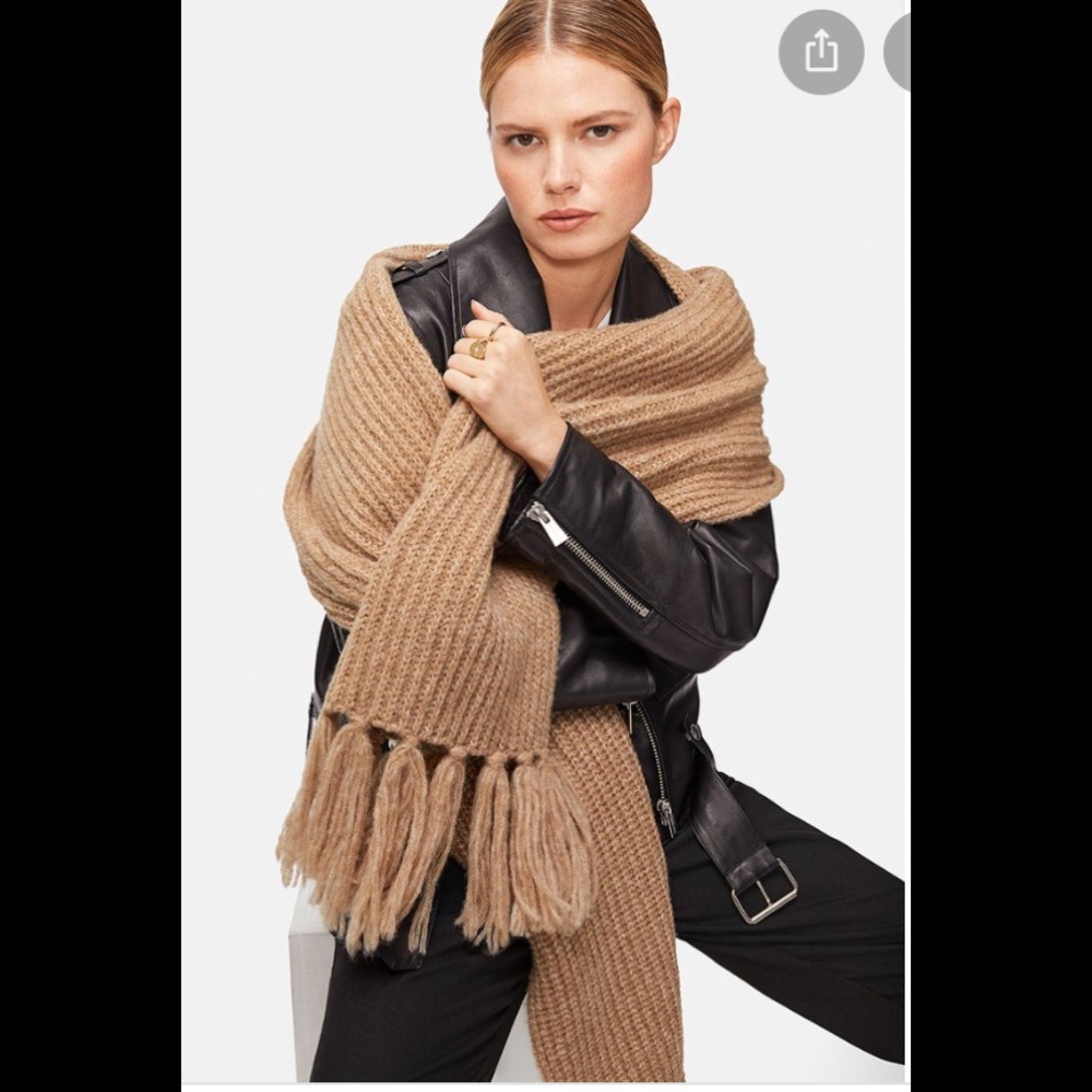 ALYSSA SCARF - CAMEL